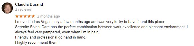 Galla Chiropractic Group Patient Testimonial