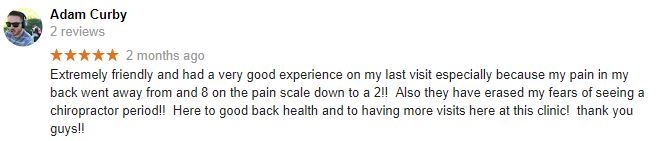 Galla Chiropractic Group Patient Testimonial