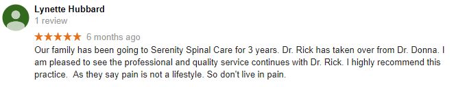 Galla Chiropractic Group Patient Testimonial